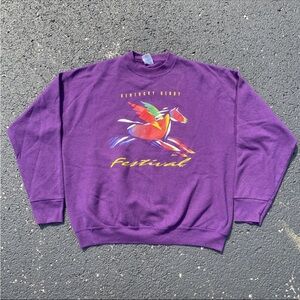 Purple Kentucky Derby Festival Sweatshirt